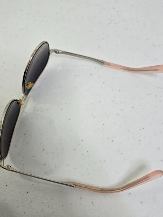 Kate Spade Sunglasses Hello Sunshine Amarissa Aviators Pink 59 12 135 Polarized main image 8